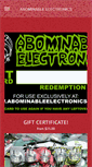 Mobile Screenshot of abominableelectronics.com